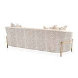 Lisbon Gold Sofa Opal Gold from Michael Amini - Luna Furniture