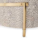 Lisbon Gold Sofa Opal Gold from Michael Amini - Luna Furniture