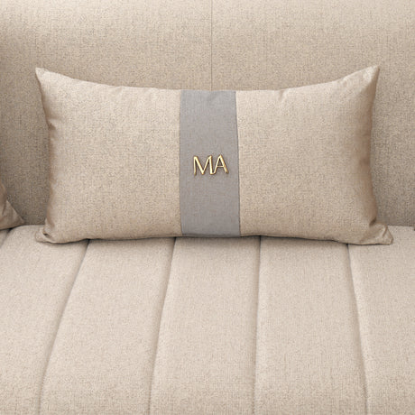 Lisbon Gold Sofa Opal Gold from Michael Amini - Luna Furniture