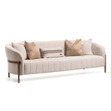 Lisbon Matte Bronze Sofa from Michael Amini - Luna Furniture