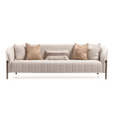 Lisbon Matte Bronze Sofa from Michael Amini - Luna Furniture