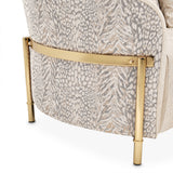 Lisbon Gold Loveseat Opal Gold from Michael Amini - Luna Furniture