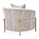 Lisbon Gold Chair Opal Gold from Michael Amini - Luna Furniture