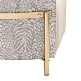 Lisbon Gold Chair Opal Gold from Michael Amini - Luna Furniture