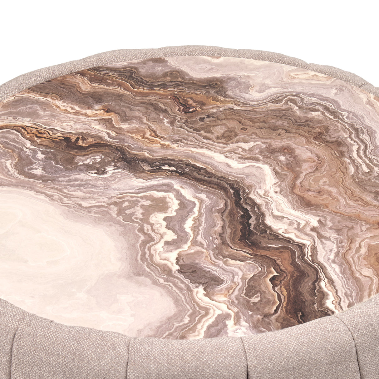 Lucca Silver Cocktail Table Silver from Michael Amini - Luna Furniture