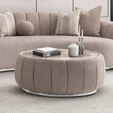 Lucca Silver Cocktail Table Silver from Michael Amini - Luna Furniture