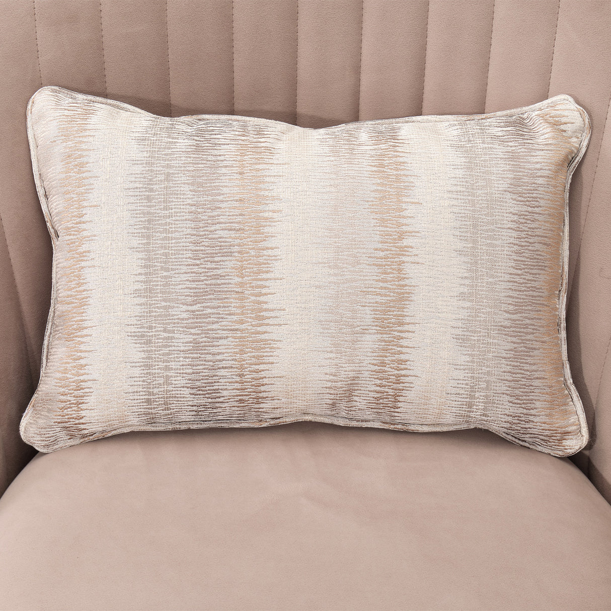 Lucca Silver Swivel Chair Silver from Michael Amini - Luna Furniture