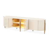 Mod Dream Rich Champagne Media Cabinet from Michael Amini - Luna Furniture