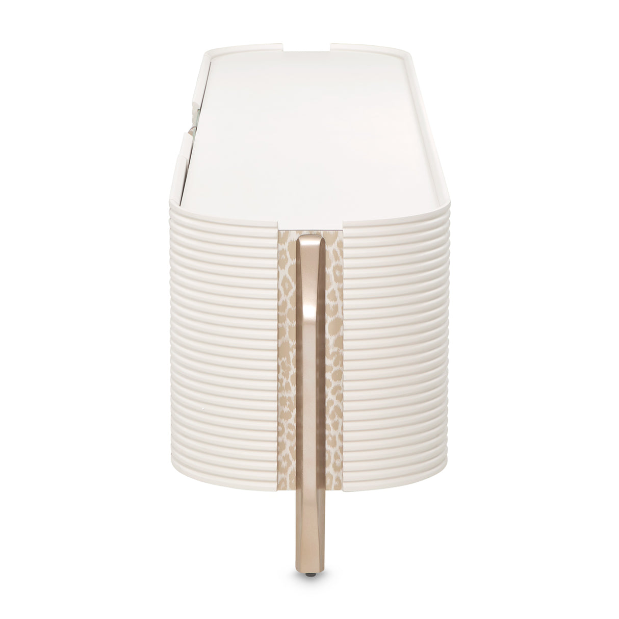 Mod Dream Rich Champagne Media Cabinet from Michael Amini - Luna Furniture