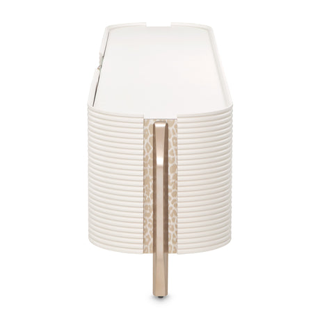 Mod Dream Rich Champagne Media Cabinet from Michael Amini - Luna Furniture