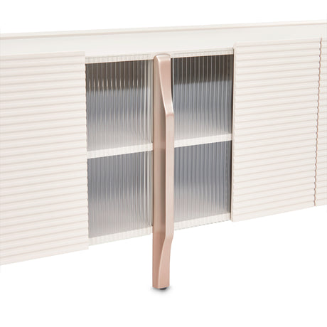 Mod Dream Rich Champagne Media Cabinet from Michael Amini - Luna Furniture