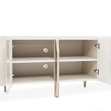 Mod Dream Rich Champagne Media Cabinet from Michael Amini - Luna Furniture