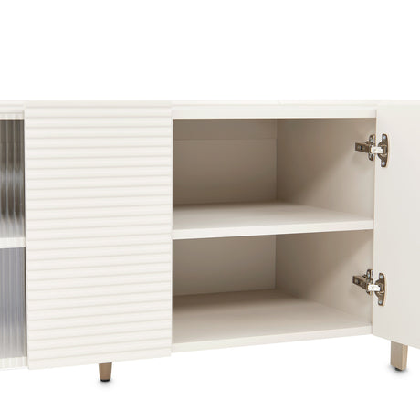 Mod Dream Rich Champagne Media Cabinet from Michael Amini - Luna Furniture