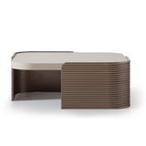 Mod Dream Rich Champagne Tall Cocktail Table from Michael Amini - Luna Furniture