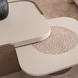 Mod Dream Rich Champagne Tall Cocktail Table from Michael Amini - Luna Furniture