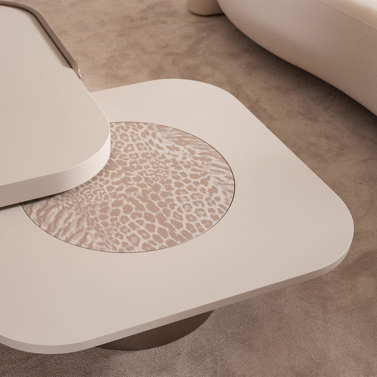 Mod Dream Rich Champagne Short Cocktail Table from Michael Amini - Luna Furniture