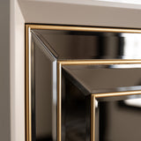 Madison Glistening Gold 2-Piece Bar from Michael Amini - Luna Furniture