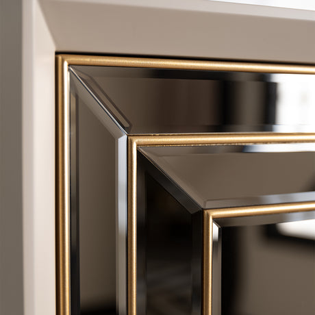 Madison Glistening Gold 2-Piece Bar from Michael Amini - Luna Furniture