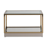 Savannah Breeze Bright Gold Short Cocktail Table - Set Of 2 from Michael Amini - Luna Furniture