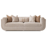 Savannah Breeze Bright Gold Standard Sofa - Cashmere from Michael Amini - Luna Furniture
