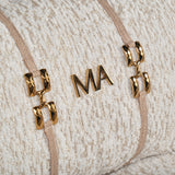 Savannah Breeze Bright Gold Standard Sofa - Cashmere from Michael Amini - Luna Furniture
