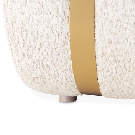 Savannah Breeze Bright Gold Loveseat from Michael Amini - Luna Furniture