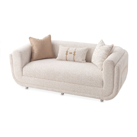 Savannah Breeze Bright Gold Loveseat from Michael Amini - Luna Furniture