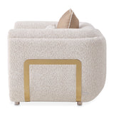 Savannah Breeze Bright Gold Matching Chair from Michael Amini - Luna Furniture