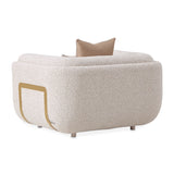 Savannah Breeze Bright Gold Matching Chair from Michael Amini - Luna Furniture