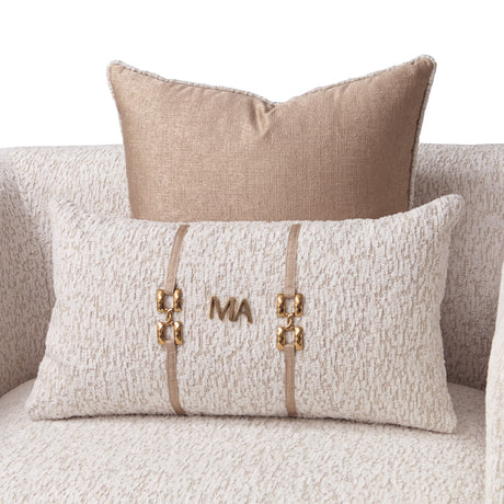 Savannah Breeze Bright Gold Matching Chair from Michael Amini - Luna Furniture