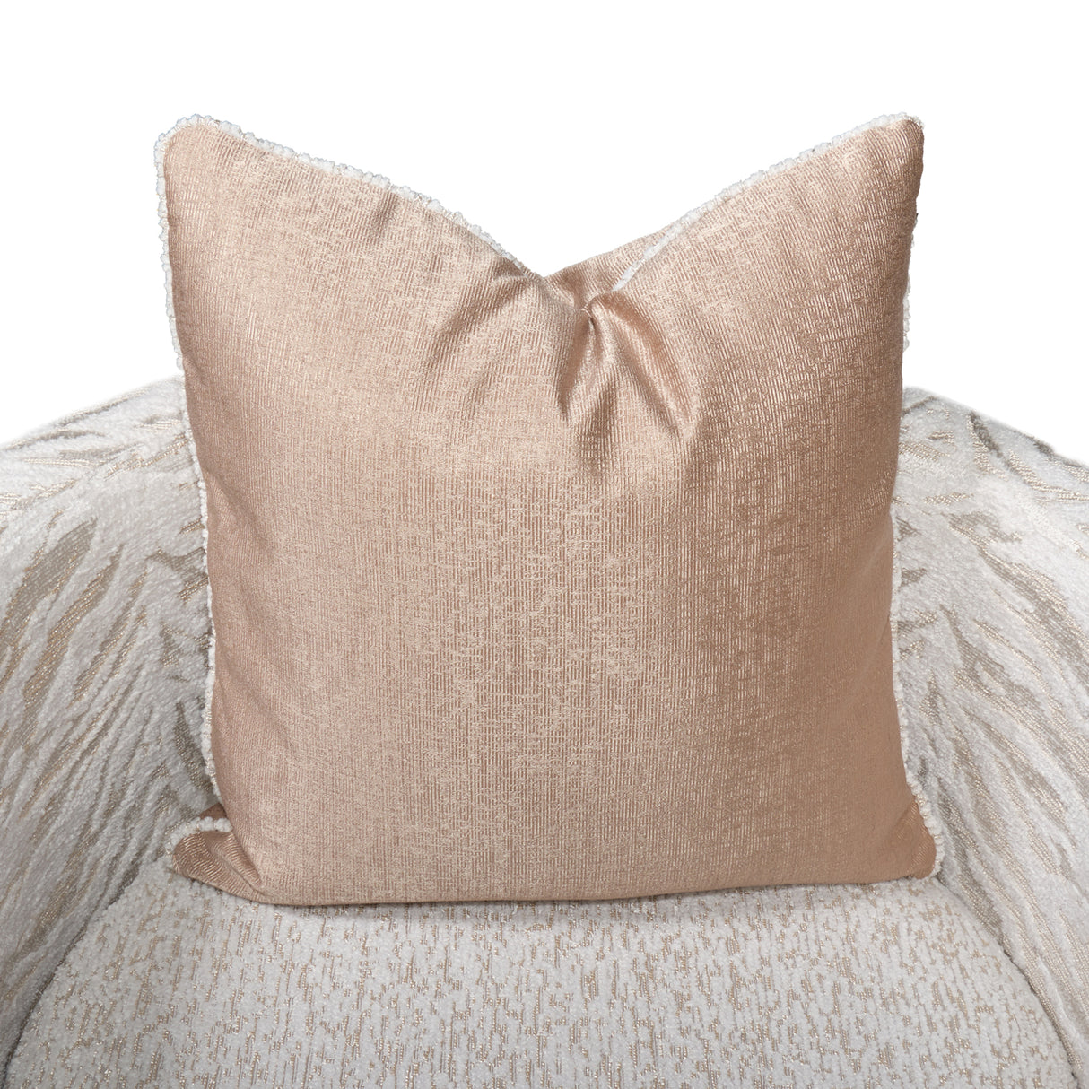 Savannah Breeze Bright Gold Swivel Chair - Cashmere from Michael Amini - Luna Furniture