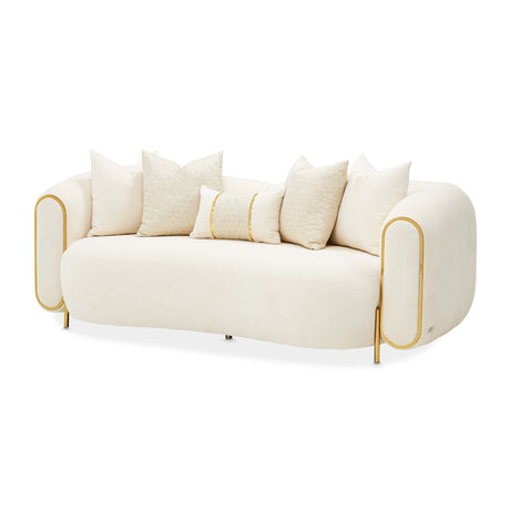 Sassani Gold Loveseat from Michael Amini - Luna Furniture
