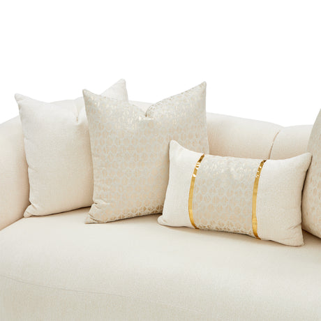 Sassani Gold Loveseat from Michael Amini - Luna Furniture