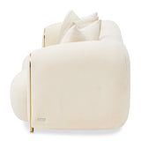 Sassani Gold Loveseat from Michael Amini - Luna Furniture