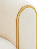 Sassani Gold Loveseat from Michael Amini - Luna Furniture