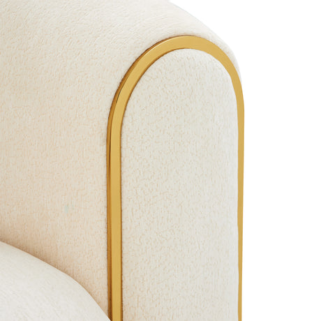 Sassani Gold Loveseat from Michael Amini - Luna Furniture
