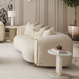 Sassani Gold Loveseat from Michael Amini - Luna Furniture