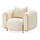Sassani Gold Accent Chair from Michael Amini - Luna Furniture