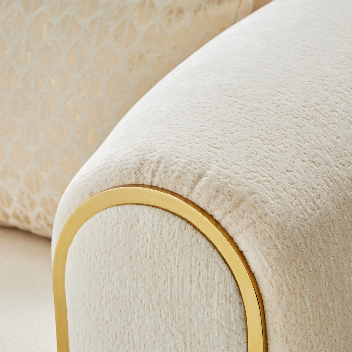 Sassani Gold Accent Chair from Michael Amini - Luna Furniture