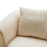 Sassani Gold Accent Chair from Michael Amini - Luna Furniture