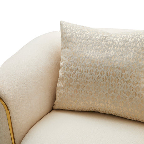 Sassani Gold Accent Chair from Michael Amini - Luna Furniture