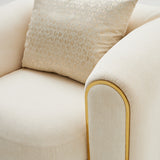 Sassani Gold Accent Chair from Michael Amini - Luna Furniture