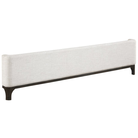 Verona Cream Upholstered Queen Bed from Steve Silver - Luna Furniture