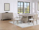 Lily Greige Dining Room Set from Steve Silver - Luna Furniture