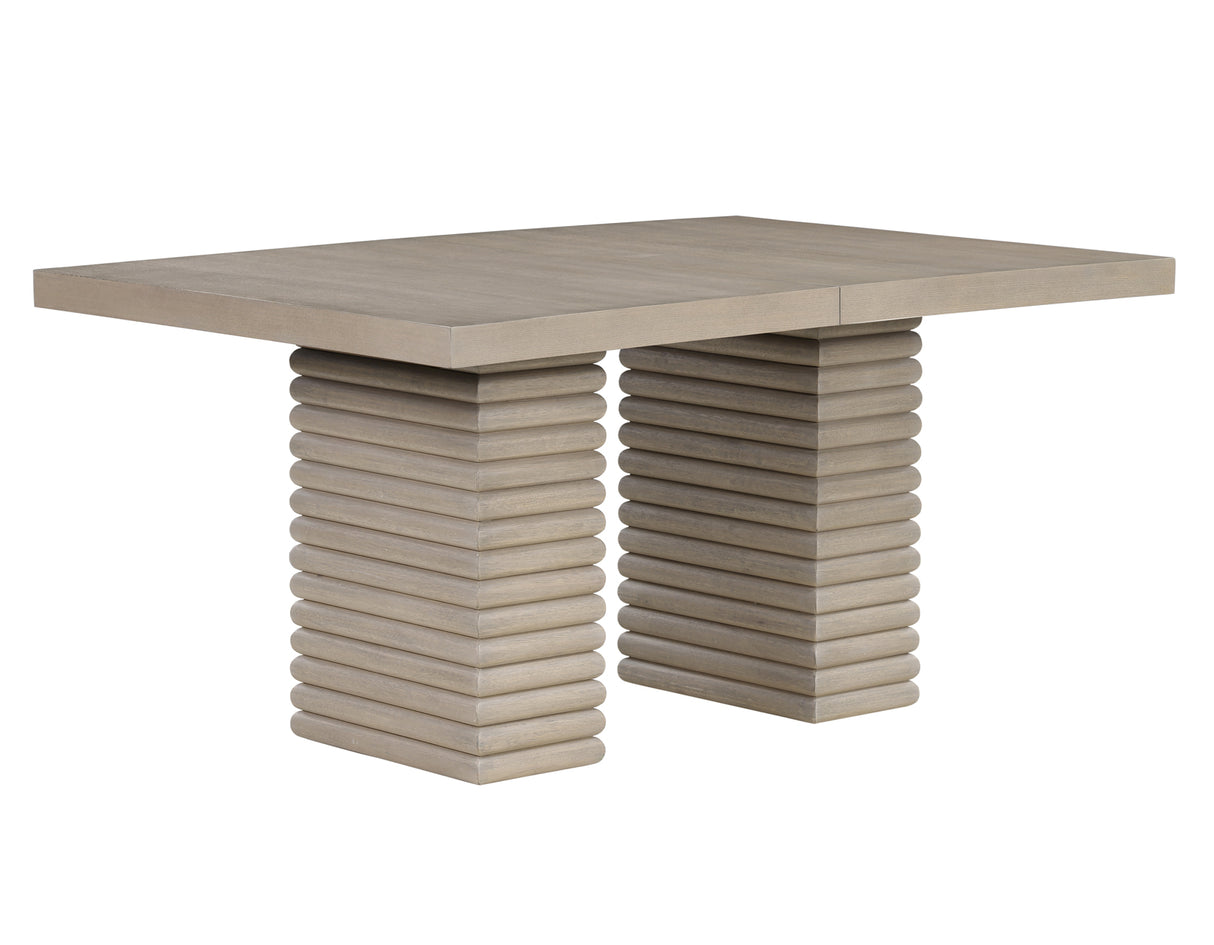 Lily 60-78″ Dining Table w/18-inch Leaf from Steve Silver - Luna Furniture