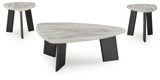 Lilyberg Gray/Black Table (Set of 3) from Ashley - Luna Furniture