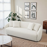 Linden Ivory Boucle Sofa from Ashcroft Furniture - Luna Furniture