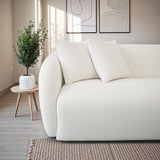 Linden Ivory Boucle Sofa from Ashcroft Furniture - Luna Furniture