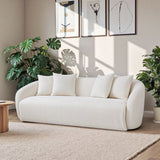 Linden Ivory Boucle Sofa from Ashcroft Furniture - Luna Furniture