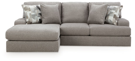 Lindon Smoke 2-Piece Sectional with Chaise from Ashley Furniture - Luna Furniture